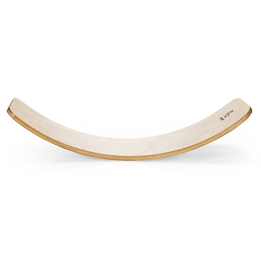 Balance board 88,5 x 30 x 20 cm con feltro antiscivolo versatile per bambini design in betulla naturale 20_0013125