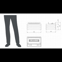 Planika - Bruciatore a Bioetanolo Senso Basket BEV Senza Canna Fumaria, Controllo Remoto, Fiamma Reale, Acciaio