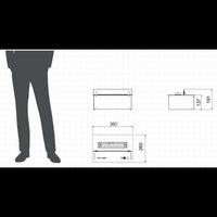 Planika - Bruciatore a Bioetanolo Senso Burner BEV Senza Canna Fumaria, Controllo Remoto, Fiamma Reale, Acciaio