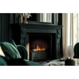 Planika - Bruciatore a Vapore Acqueo Cloudy Effetto Fiamma Realistica con Tecnologia Optimyst, Controllo Remoto, Design Moderno