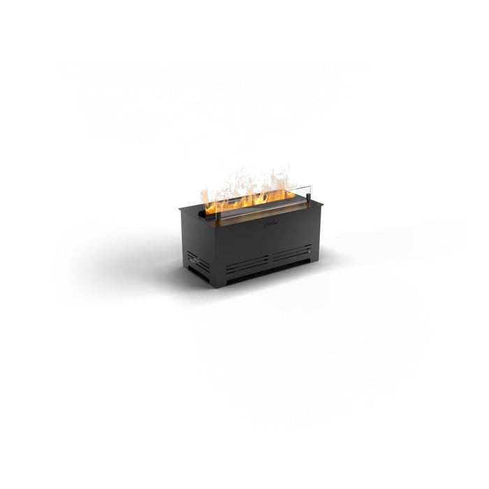 Planika - Bruciatore a Vapore Acqueo Cloudy Effetto Fiamma Realistica con Tecnologia Optimyst, Controllo Remoto, Design Moderno