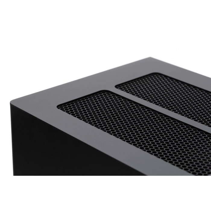 Planika - Biocamino a Bioetanolo Arcticon BEV Senza Canna Fumaria, Controllo Remoto, Fiamma Reale, Design Panoramico - Nero