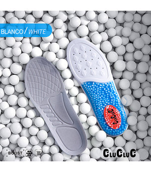 Sottopiedi Sportivi RZoom Unisex | Lattice e PU | Ammortizzazione ad Aria e Silicone | Traspiranti e Assorbenti | 34-45 EU