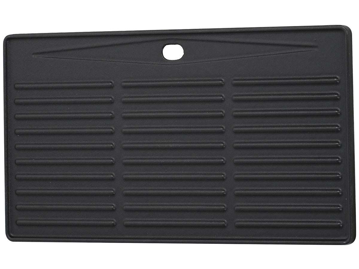 Piastra di cottura in ghisa - 40 x 20 cm