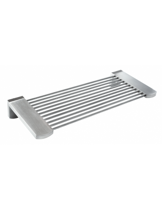 Porta doccia a parete CYTRO in acciaio 27x11x4 cm