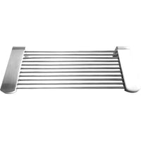 Porta doccia a parete CYTRO in acciaio 27x11x4 cm