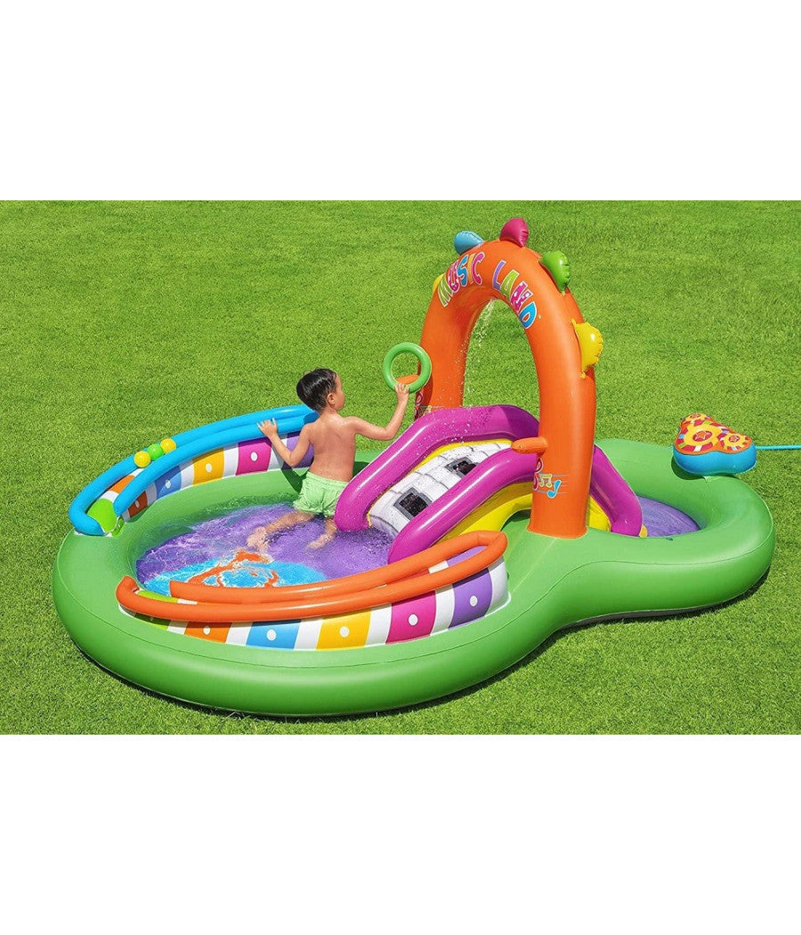 Play Center 295x190x137 Cm Canta E Splash Piscinetta Per Bambini 2 Anni+ 53117         
