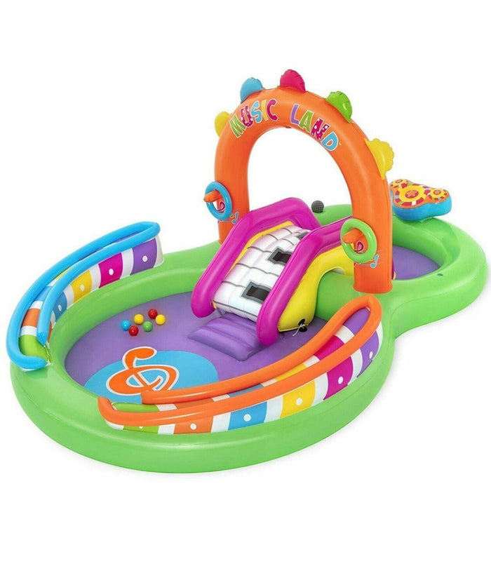 Play Center 295x190x137 Cm Canta E Splash Piscinetta Per Bambini 2 Anni+ 53117         
