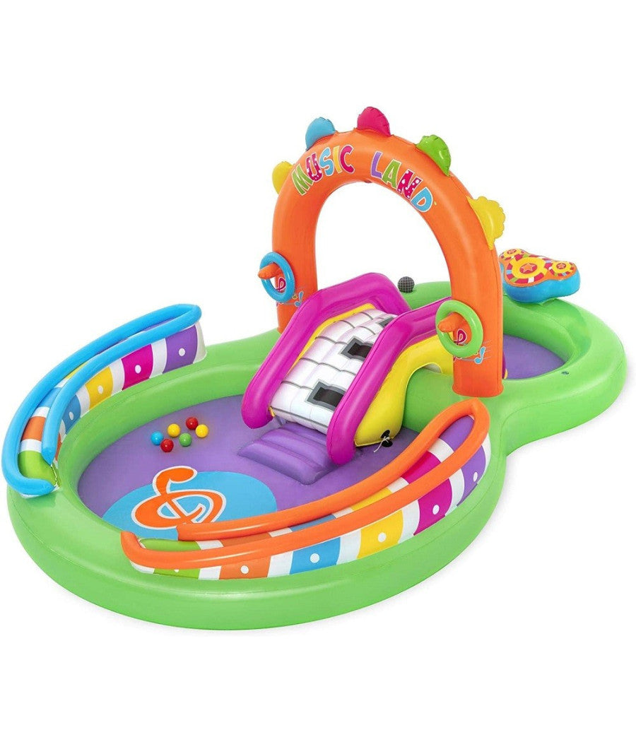 Play Center 295x190x137 Cm Canta E Splash Piscinetta Per Bambini 2 Anni+ 53117         