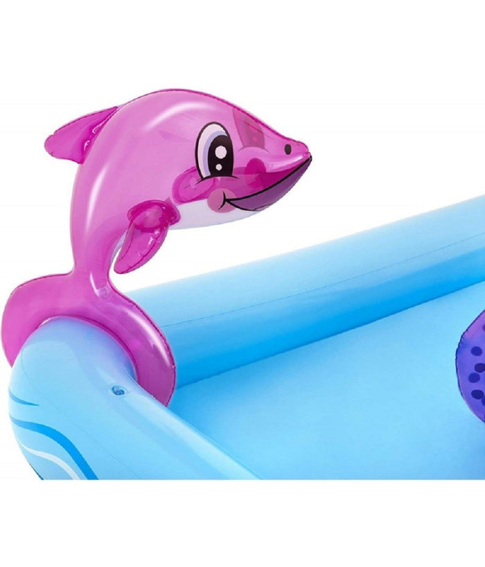 Play Center Acquario Fantastico Con Spruzzi Piscina Gonfiabile 239x206x86cm 53052         