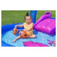 Trade Shop - Play Center Gonfiabile Sea Odyssey Piscina Scivolo Per Bambini 330x188x117cm 53167 -