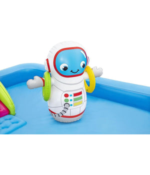 Play Center Piccolo Astronauta Gonfiabile 228x206x84 Cm Piscina Giardino 53126         