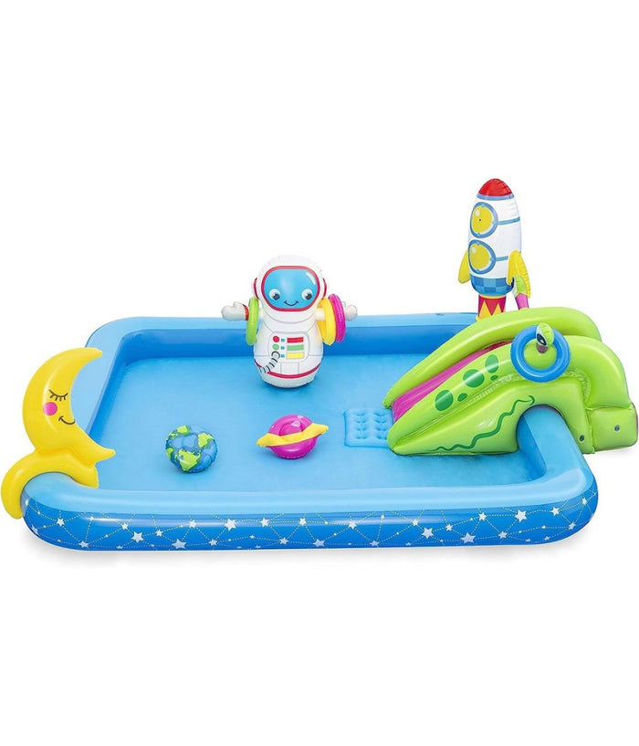 Play Center Piccolo Astronauta Gonfiabile 228x206x84 Cm Piscina Giardino 53126         