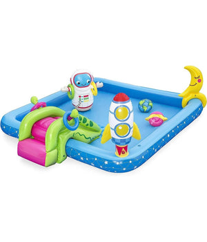 Play Center Piccolo Astronauta Gonfiabile 228x206x84 Cm Piscina Giardino 53126         