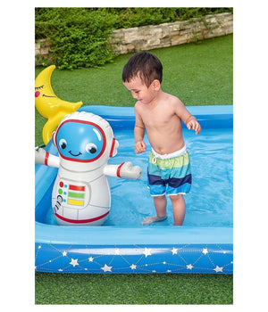 Play Center Piccolo Astronauta Gonfiabile 228x206x84 Cm Piscina Giardino 53126         