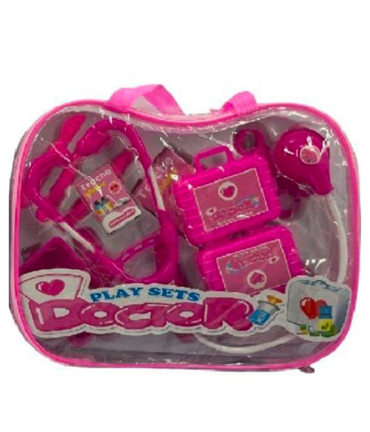 Playset Valigetta Del Dottore Stetoscopio E Altri Strumenti Medicali Per Bimba         