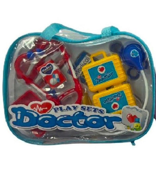 Playset Valigetta Del Dottore Stetoscopio E Altri Strumenti Medicali Per Bimbo         