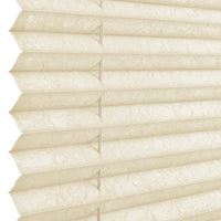 [neu.haus] Tenda Plissé Klemmfix  (90 x 100 cm) (crema) - protezione sole e luce - opaco (senza bisogno di praticare