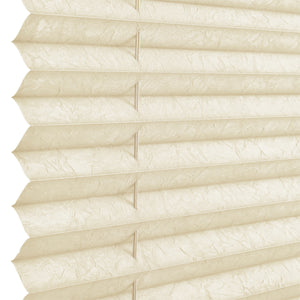 [neu.haus] Tenda Plissé Klemmfix  (90 x 100 cm) (crema) - protezione sole e luce - opaco (senza bisogno di praticare