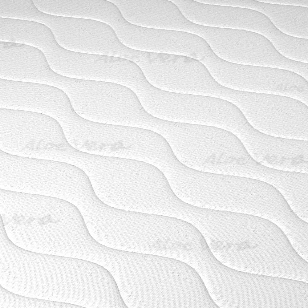 Materasso Una Piazza e Mezza 120x195, Altezza 14 cm - Aloe Vera, Waterfoam, Pieghevole | Plus H14