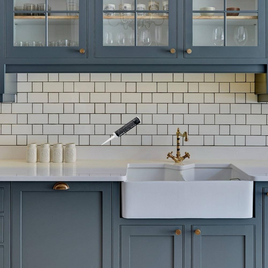 Silicone sigillante decorativo piastrelle mosaici giunture fughe colorato 310 ml *** colore- n 12, confezione 1