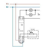 Finder 113182300000 relè crepuscolare 1no 16a per automazioni e impianti