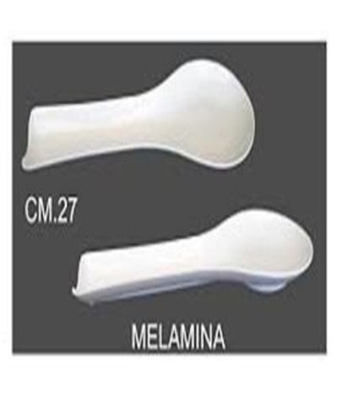 Poggiamestolo Poggia Mestolo In Melamina Bianco Lunghezza 27cm Cucina         