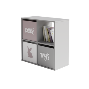 Mensola bianca Loni 2x2