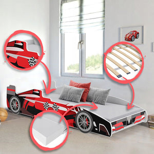 Letto per bambini FORMULA 160 x 80 cm con materasso