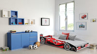 Letto per bambini FORMULA 160 x 80 cm con materasso