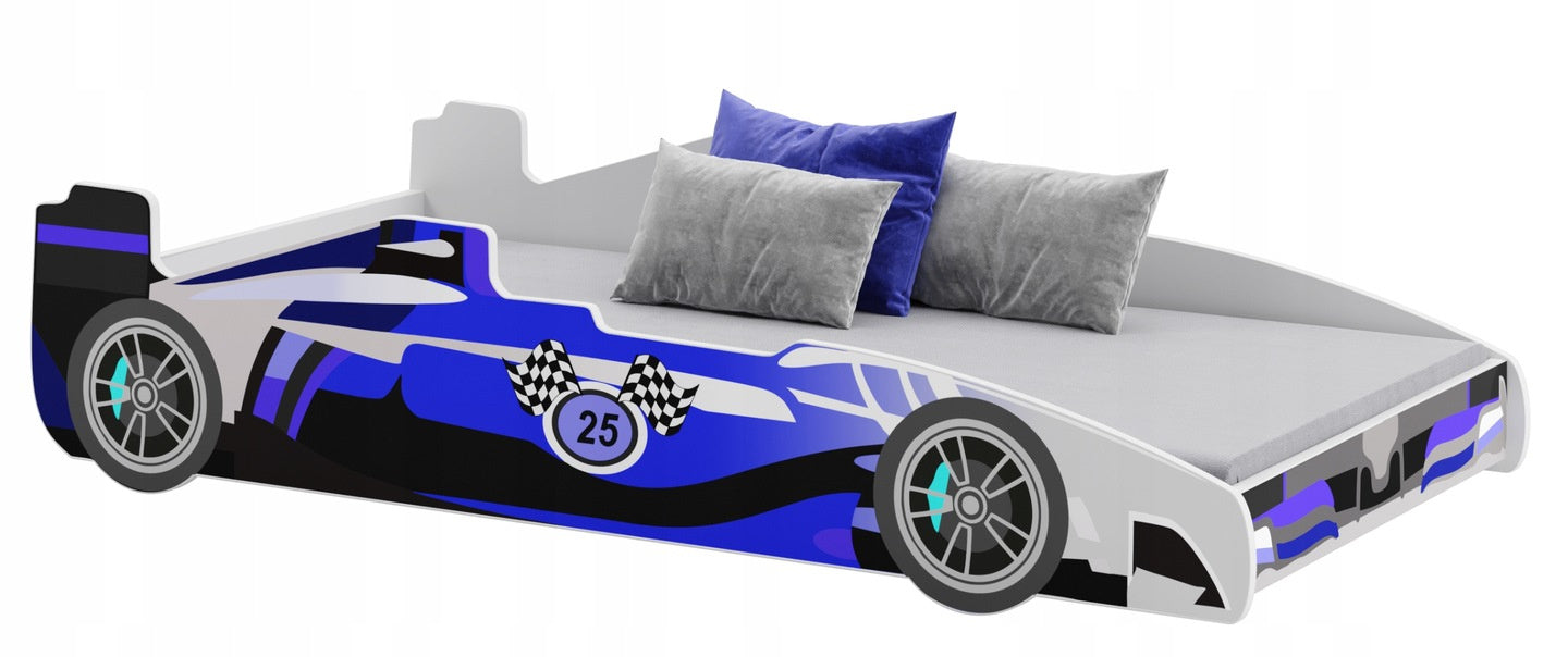 Letto per bambini FORMULA 160 x 80 cm con materasso