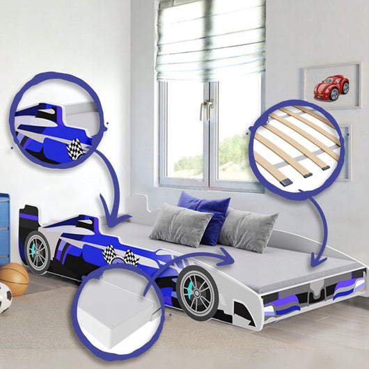 Letto per bambini FORMULA 160 x 80 cm con materasso