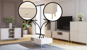 Mobile TV VENUS 137 cm - colore cashmere