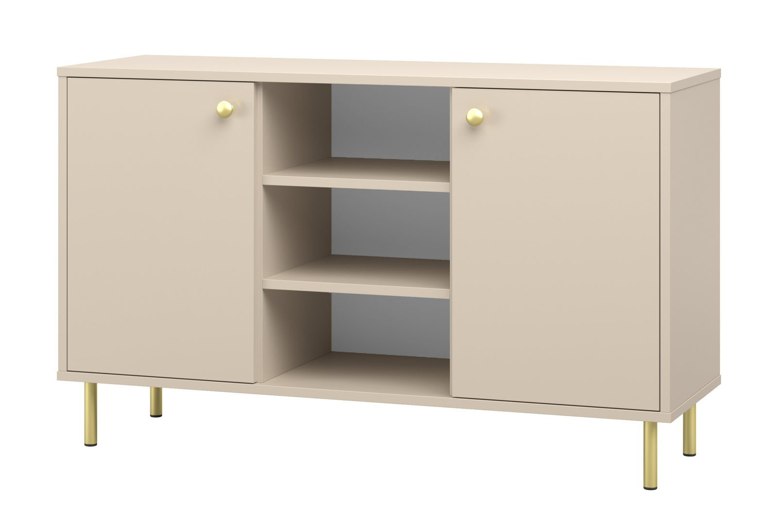 Cassettiera due ante VENUS 73x137 cm - colore cashmere