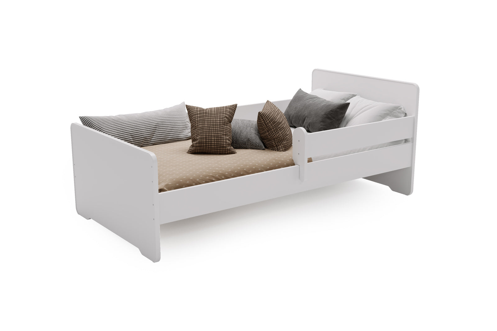 Letto singolo Max 160x80 con sponde e materasso