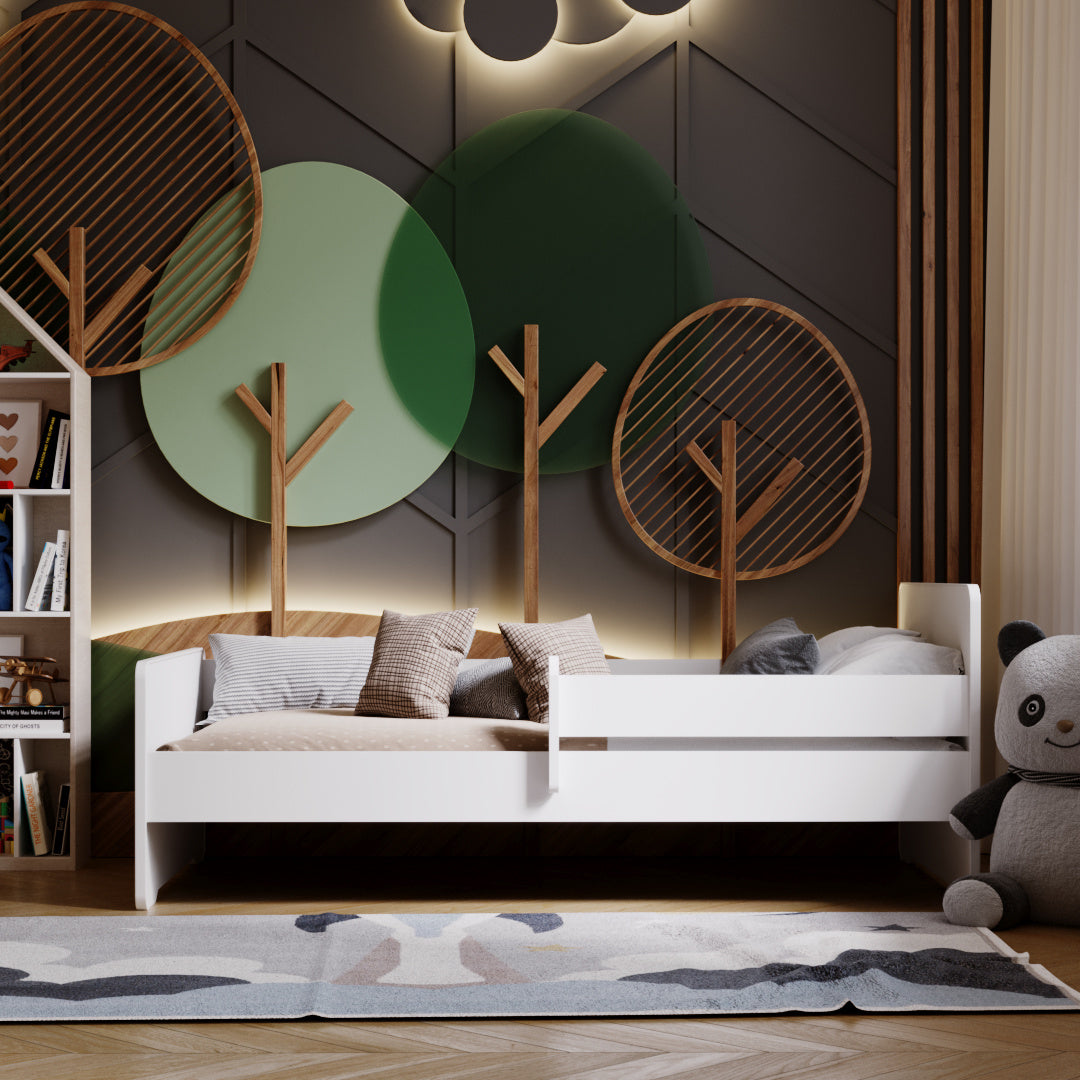 Letto singolo Max 140x70 con sponde e con materasso