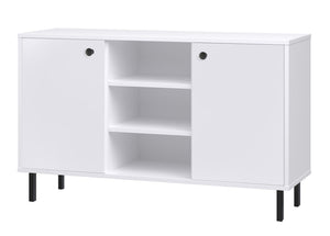 Cassettiera a due ante VENUS 73x137 cm - bianco