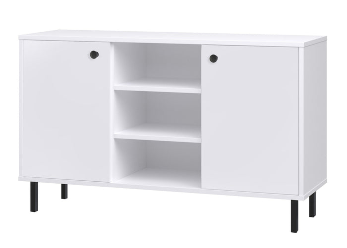 Cassettiera a due ante VENUS 73x137 cm - bianco