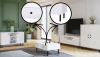 Mobile porta TV VENUS 137 cm - bianco