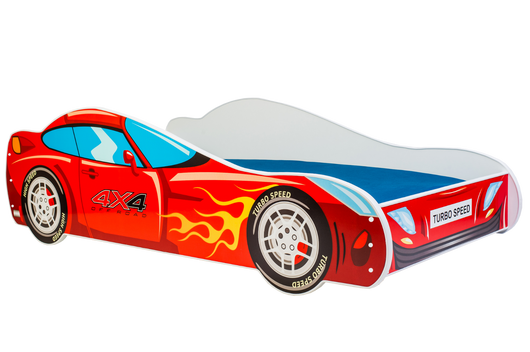 Letto per bambini auto 4x4 140x70 con materasso