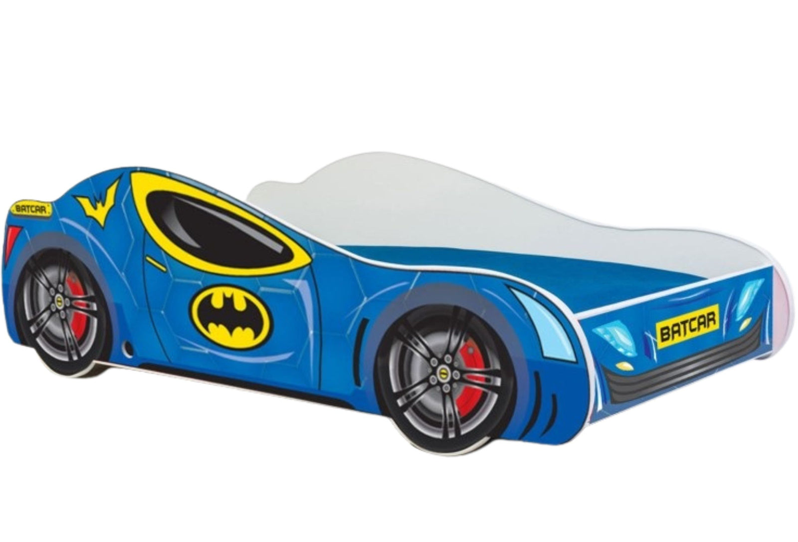 Letto per bambini BATCAR 160x80 con materasso