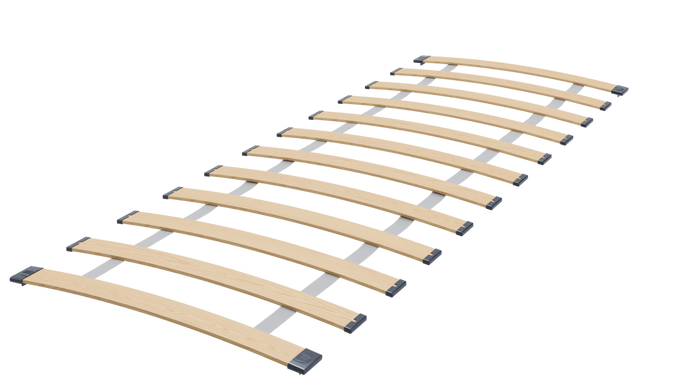 Letto singolo LUK 160x80 con cassetto e materasso - bianco