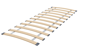 Letto singolo LUK 160x80 con materasso - Bianco