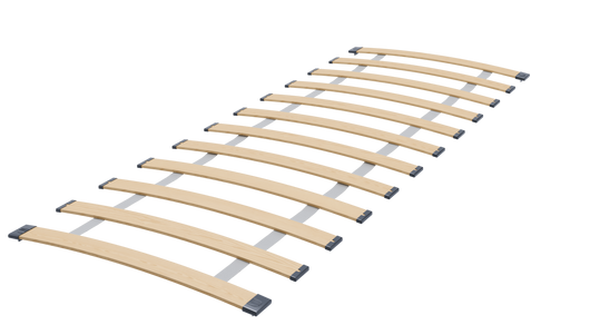 Letto singolo LUK 160x80 con materasso - Bianco