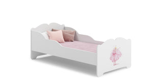 Letto singolo ANNA 140x70 con materasso -Ballerina in una corona