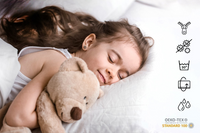 Letto singolo ANNA 140x70 con cassetto e materasso - Bambina con unicorno