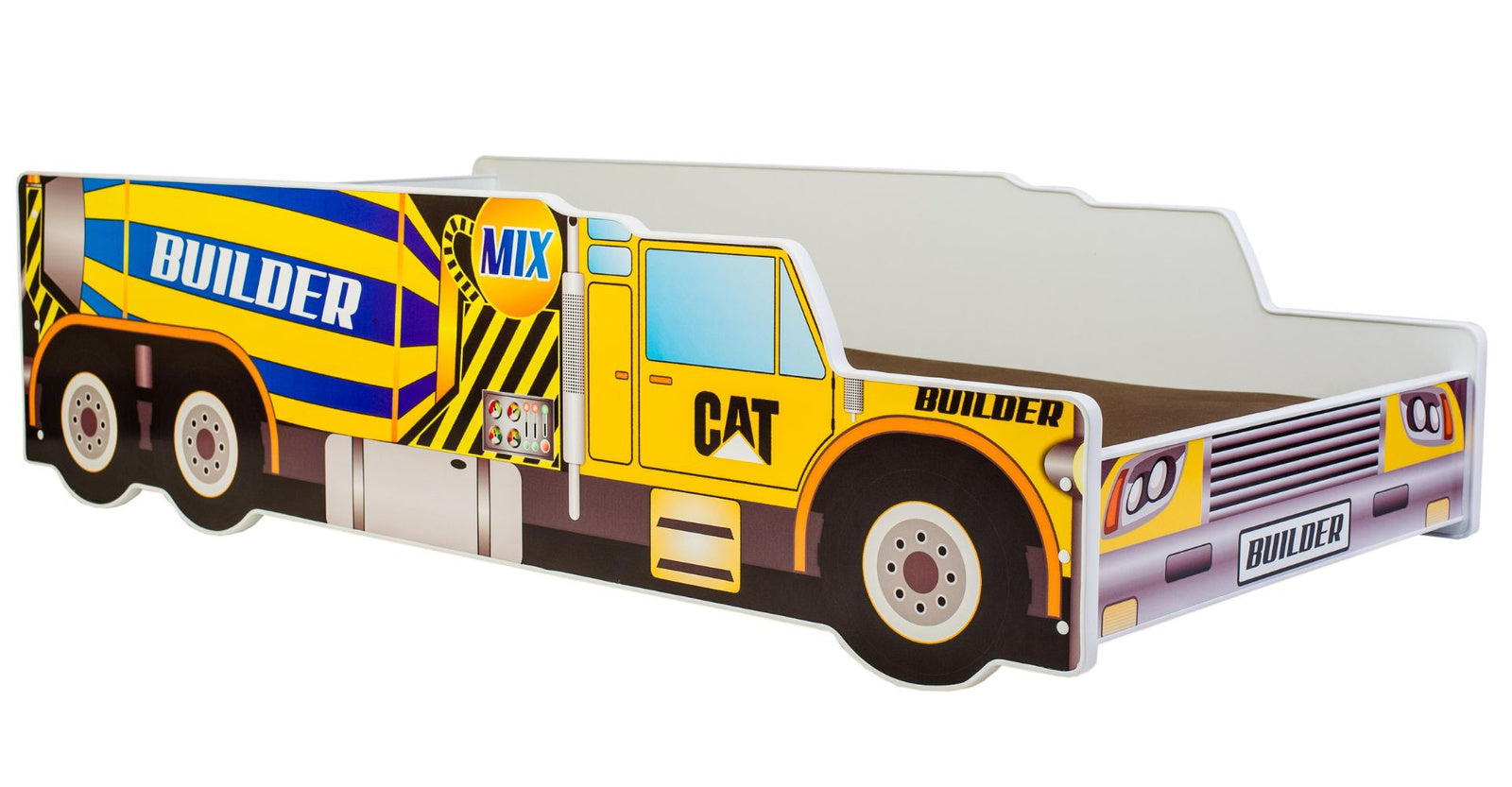 Letto-carrozzina per bambini 140x70 con materasso - Betoniera