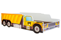 Letto-carrozzina per bambini 140x70 con materasso-Camion ribaltabile