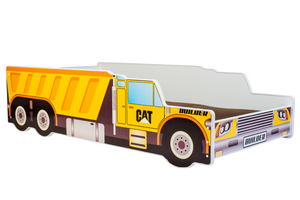 Letto-carrozzina per bambini 140x70 con materasso-Camion ribaltabile