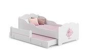 Letto matrimoniale ANNA II 160x80 con materasso - Ballerina in una corona